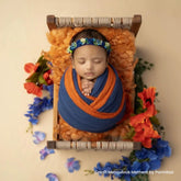 Cheese Wrap Double Length W038 | Cornflower