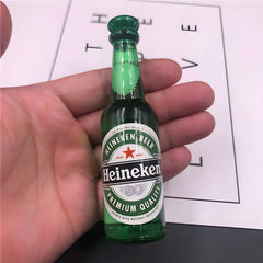 Fake Mini Beer Bottle Miniature D077 | Pack of 1 | Heineken Green