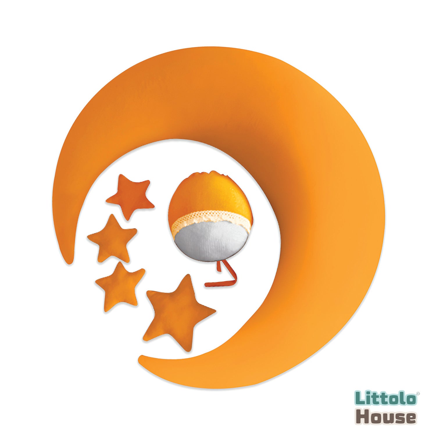 Moon with Stars and Bonnet Set of 3 | Posing Aids | Honey