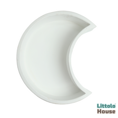 Moon Bowl | Wooden Tableware | Rustic White