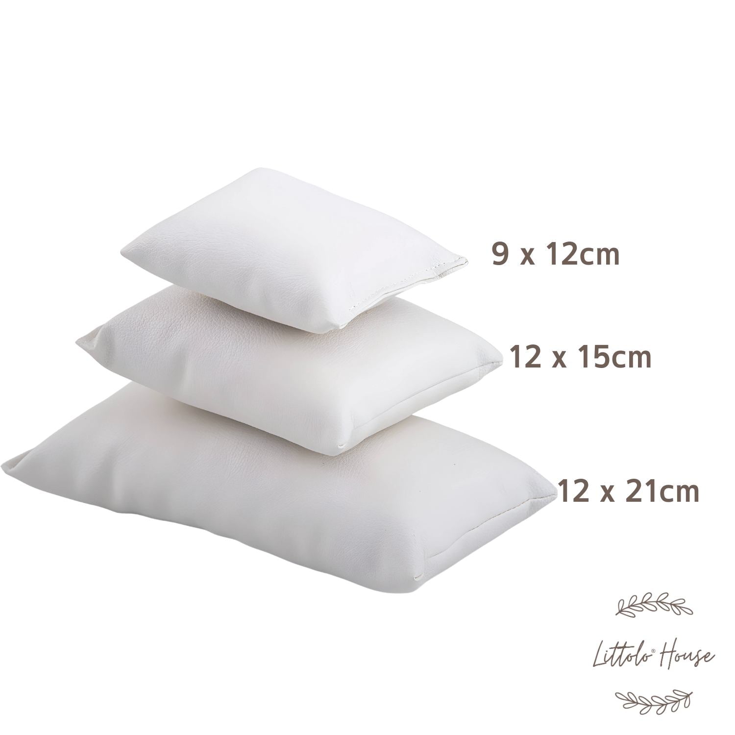 Multifunctional Basket Posing Aid P11 Set of 4 | NB | Rice White