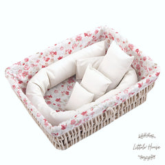 Multifunctional Basket Posing Aid P11 Set of 4 | NB | Rice White