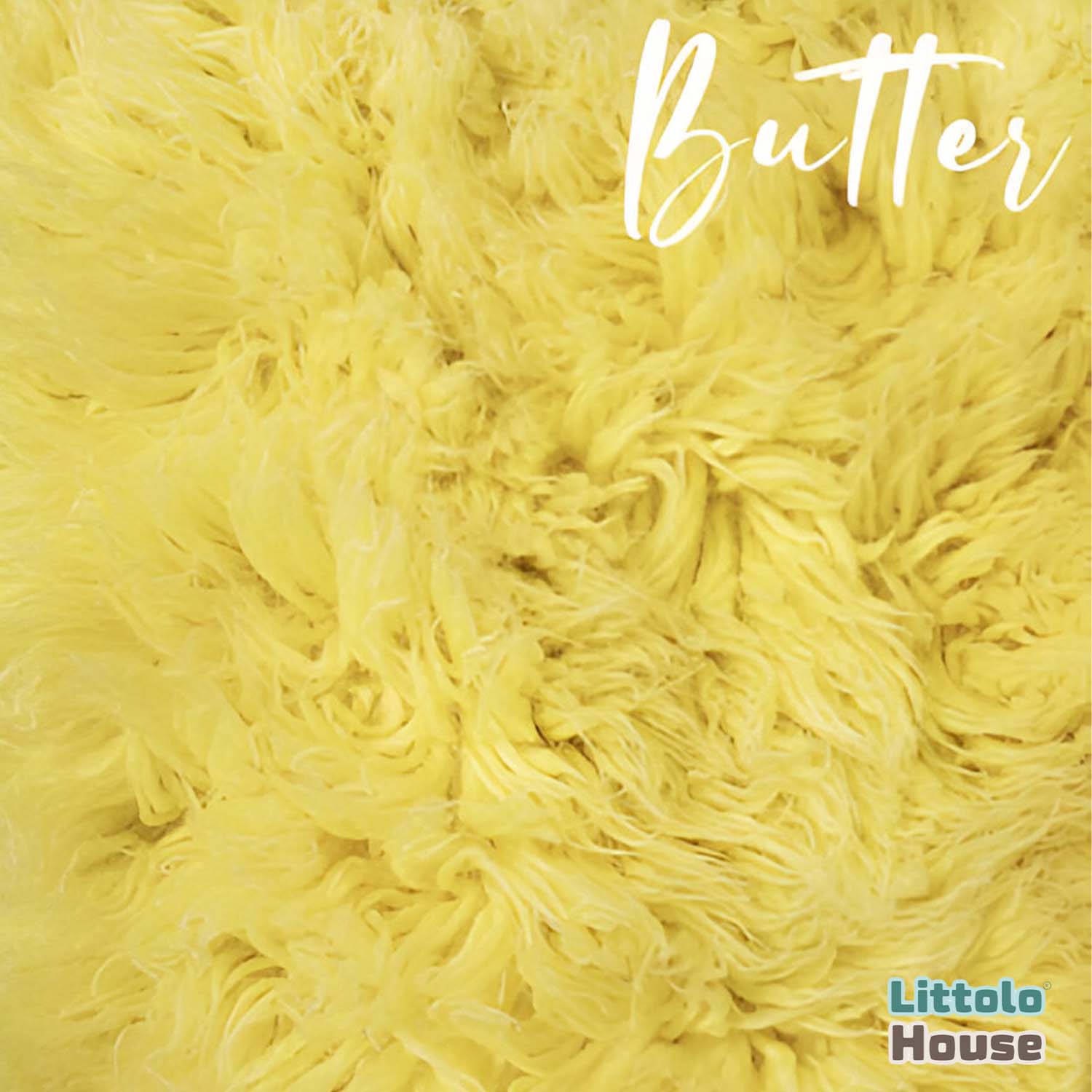 Natural Wool Flokati 2000 GSM Rugs Fur | 3x5 Feet | Butter