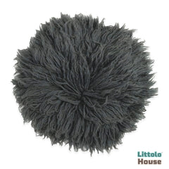 Natural Wool Flokati 3000 GSM Fur | 30 CMS | Grey