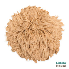 Natural Wool Flokati 3000 GSM Fur | 30 CMS | Wheat