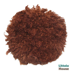 Natural Wool Flokati Fur | 35 CMS | Hickory