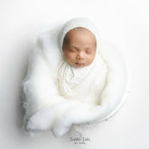 Natural Wool Fluff Wool Layer L025 | White