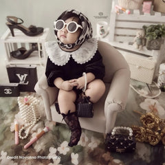 Pearl Mini Sling Bag | Black