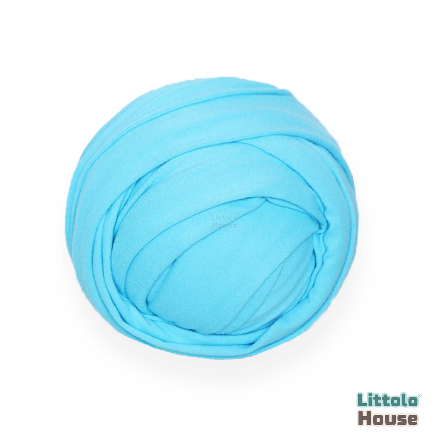 Neutral Jersey Velvet Stretch Wrap | Azure