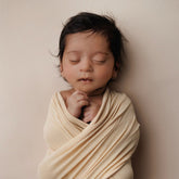 Neutral Jersey Base Full Stretch Wrap | Beige