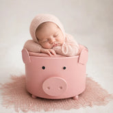 Piggy Basket | Iron Artware | Pink