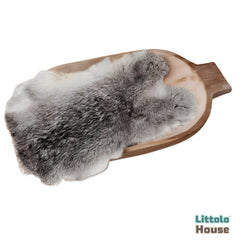 Rabbit Fur Layer | Grey