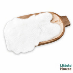 Rabbit Fur Layer | White