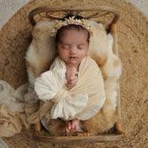 Rabbit Fur Layer | Brown White