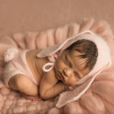 Woolen Square Chunky Layer | Peach