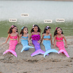 Baby Girl Mermaid Costume O204 | Pink