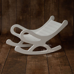 Rocking Chair | Wooden Decorative | White