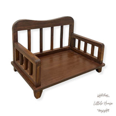 Royal Diwan Style Sofa Cum Bed | Wooden Decorative | Rustic Brown