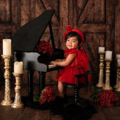 Royal Baby Piano | Wooden Decorative | Black