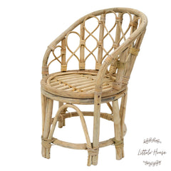 Rustic Cane Chair | Natural Finish