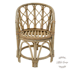 Rustic Cane Chair | Natural Finish