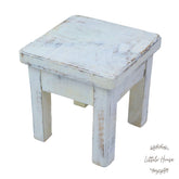 Tea Table | Wooden Decorative | Rustic White