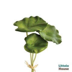 Artificial Lotus Leaves F086 | Pack of 3 | Green