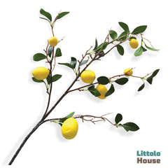 Artificial Lemon Stick F069 | Pack of 1 | Lemon Yellow