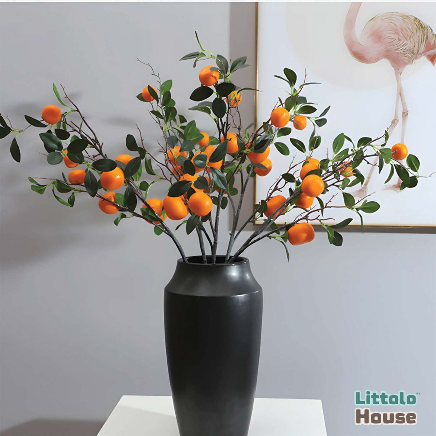 Artificial Orange Stick F069 | Pack of 1 | Orange