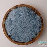 Faux Fur Fabric Layer L055 | Sky Blue