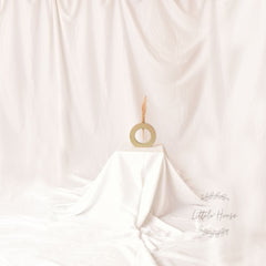White Solid Color 3x6 Meter Cotton Cloth Backdrop