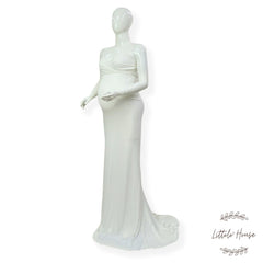 Strapless Tail Dress M037 | M | White