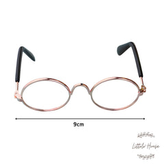 Baby Stylish Transparent Goggles A026 | NB | Rose Gold