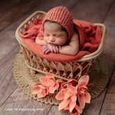 Rustic Cane Crib | Cane | Newborn | Natural Finish