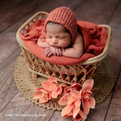 Rustic Cane Crib | Cane | Newborn | Natural Finish