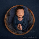 Rabbit Fur Layer | Navy Blue