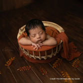 Artisan Cane Bucket with Handles | Cane | Natural Wood