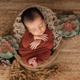 Burnt Orange Full Stretch wrap