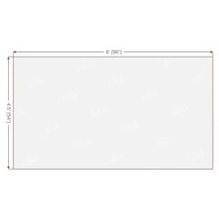 Transparent Sheet 2.0 MM for Cake Smash Photography