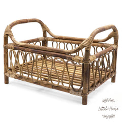 Rustic Cane Bed | Cane | Natural Finish