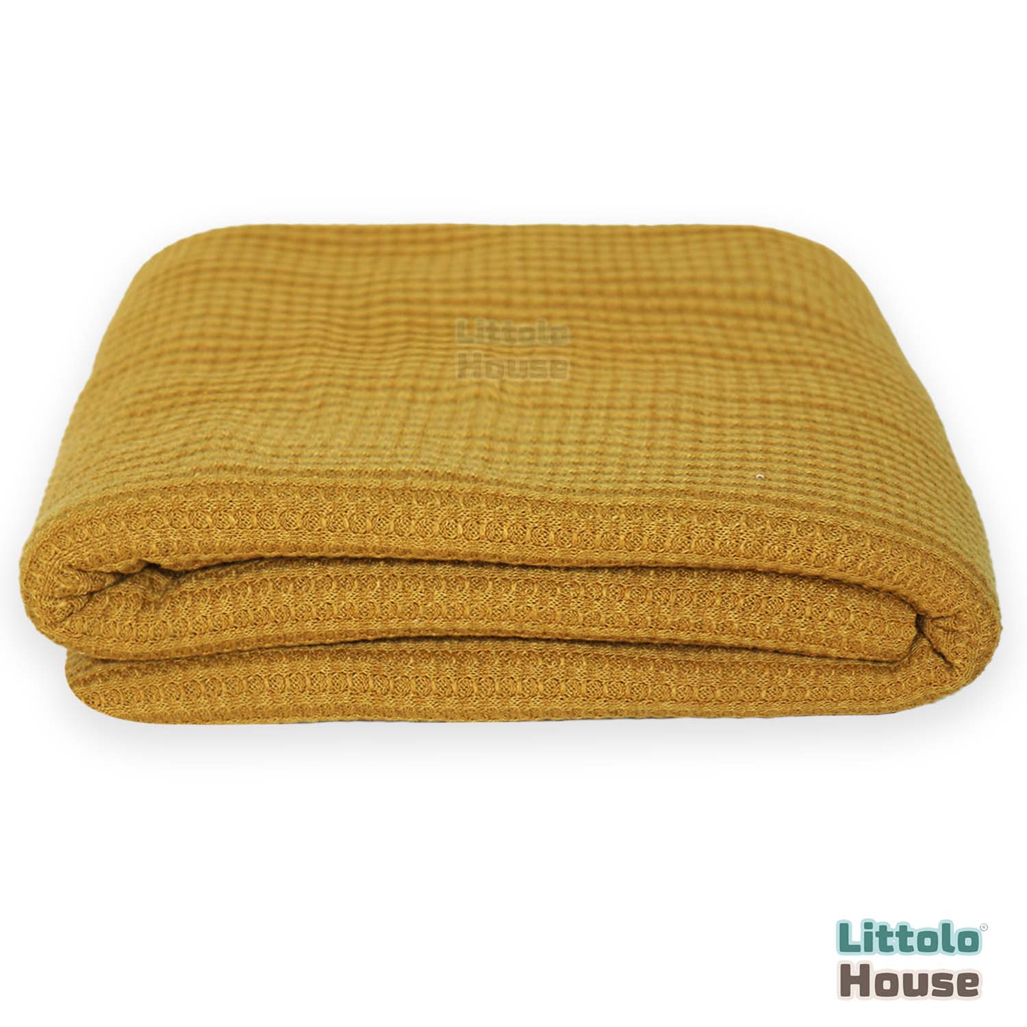 Waffle Premium Bean Bag Layer | Mustard