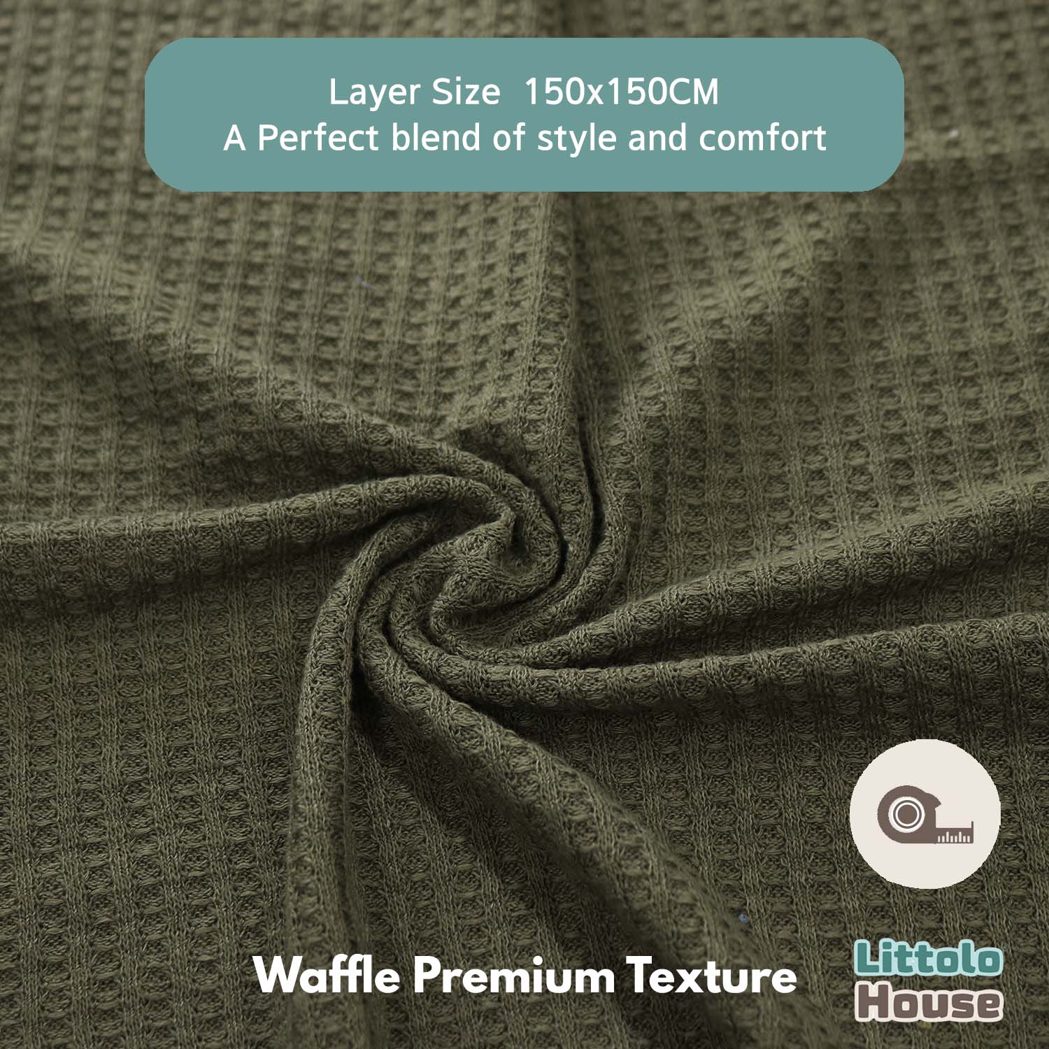 Waffle Premium Bean Bag Layer | Arrowtown