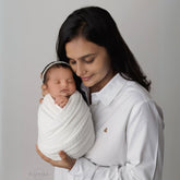 Waffle Premium Wrap | White