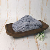 Wool Knit Chunky Layer | Smoke