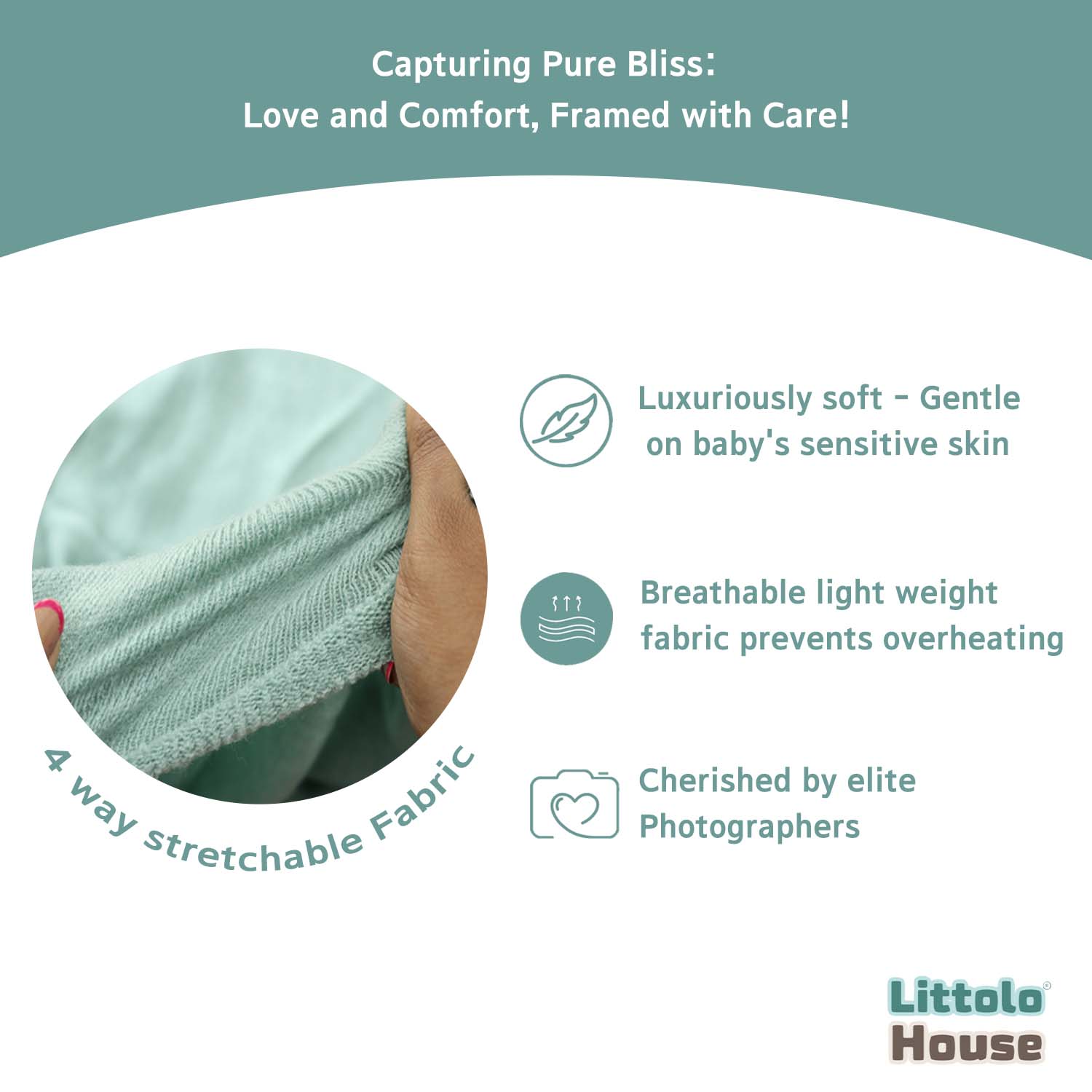 Wool Knit Premium Bean Bag Layer | Bean Green