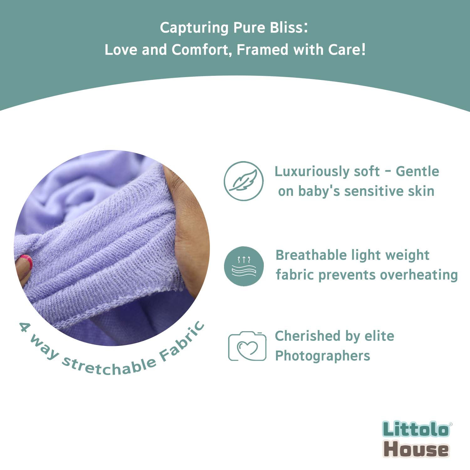 Wool Knit Premium Bean Bag Layer | Iris