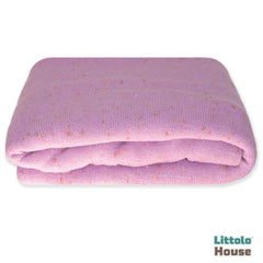 Wool Knit Premium Dotted Texture Bean Bag Layer | Lavender