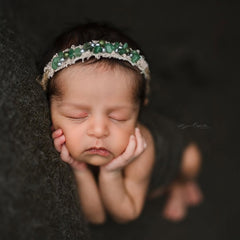 Wool Knit Premium Bean Bag Layer | Mehndi Green