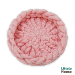 Woolen Bowl Chunky Layer | Pink