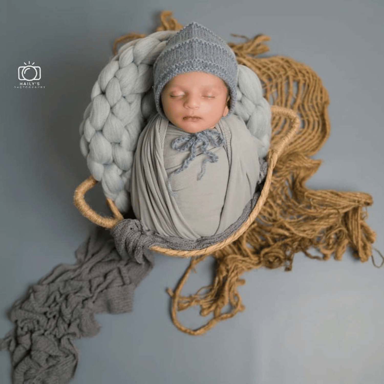 Woolen Bowl Chunky Layer | Smoke